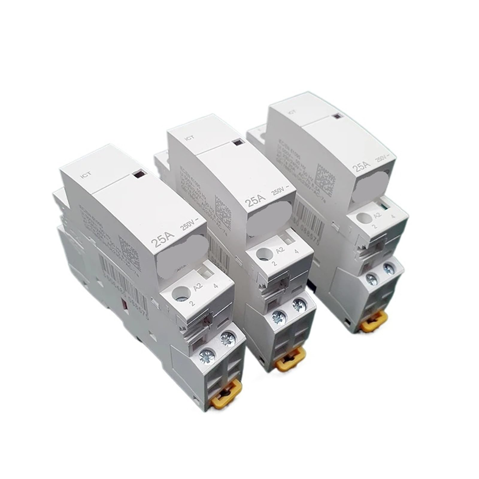 ICT-25A 4P modułowy stycznik 2P 2NO lub 2NC 1NO1NC 24V 110V 220V domowy typ szyny DIN (25A 2NO2NC AC230V)