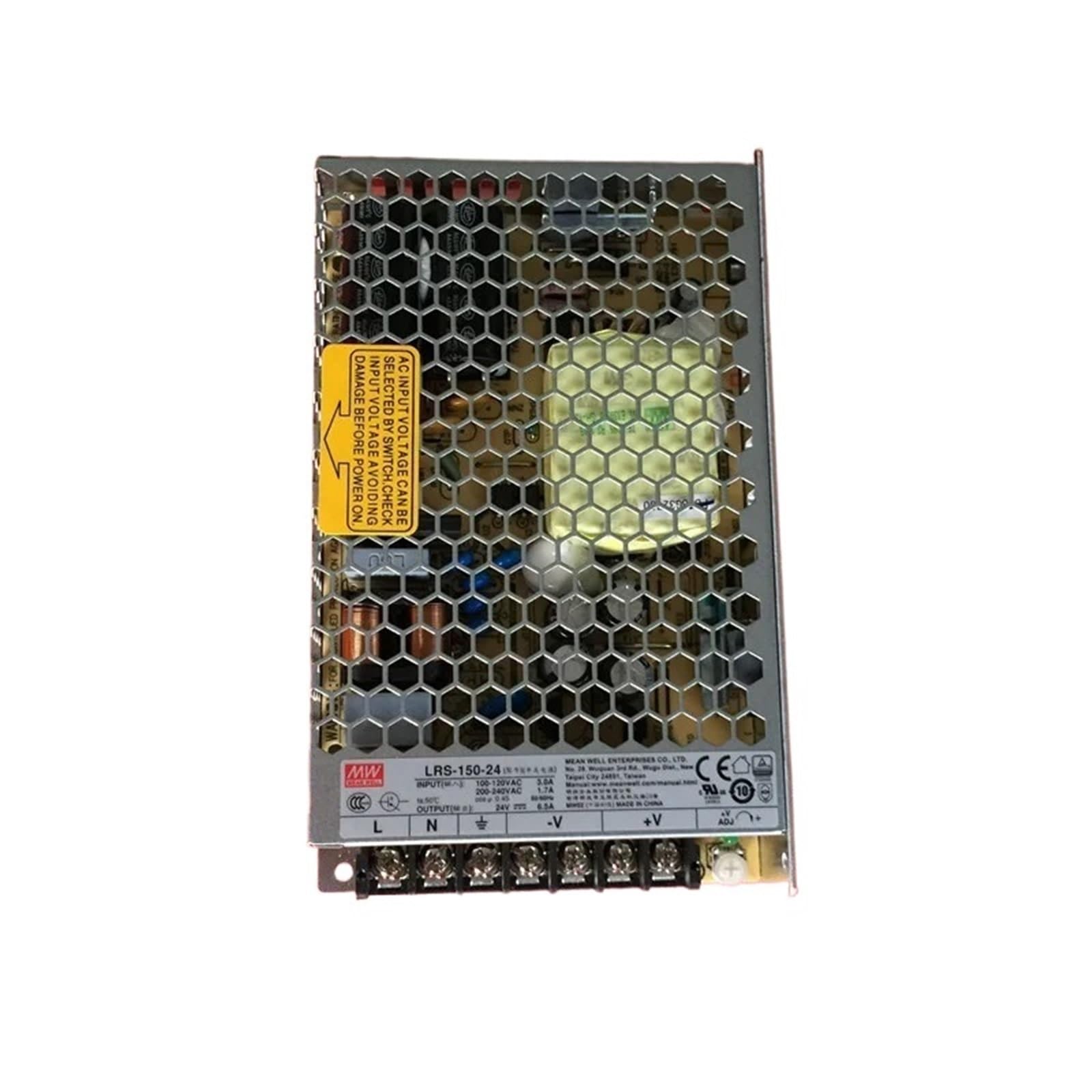 Alimentatore da Banco,Alimentatore da Laboratorio LRS-150-12 LRS-150-15 LRS-150-24 LRS-150-36 LRS-150-48 Alimentatore a Uscita Singola da 150 W(LRS-150-24)