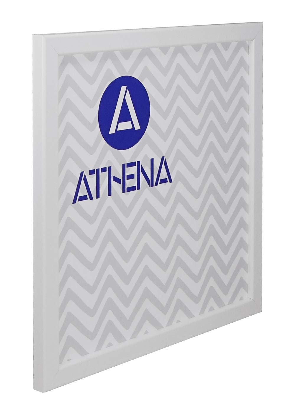 Vivarti White Athena Thin Matt Picture Frame (60 X 60 Cm) Portrait Or Landscape Photo Frame With Clear Styrene Sheet & Wall Mounted Hook For Photos, Pictures, Posters, Decor, Certificate Frame