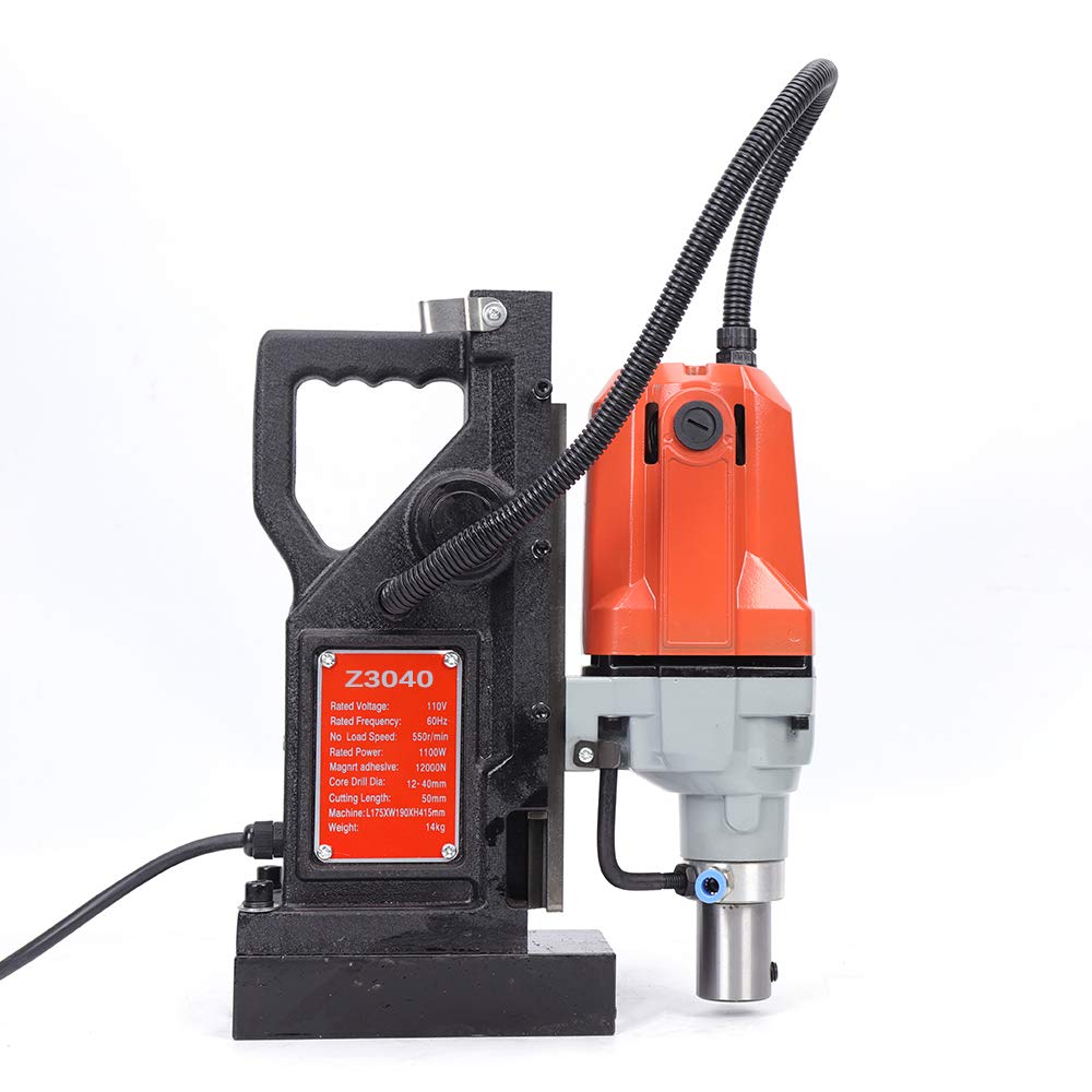 1100W Elektromagnetische Bohrmaschine Magnetbohrer Magnetbohrmaschine