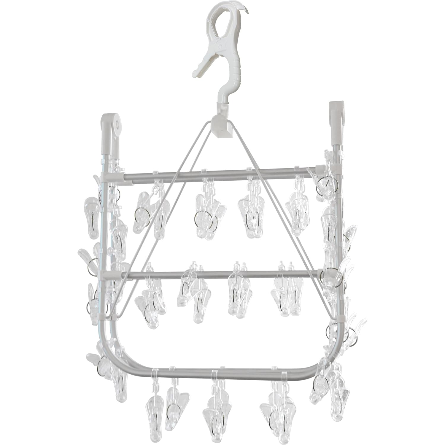 ニジカレ 鳳泉 ハンガー Amazon.co.jp: 和平フレイズ 引っ張るだけで取り込める アルミ