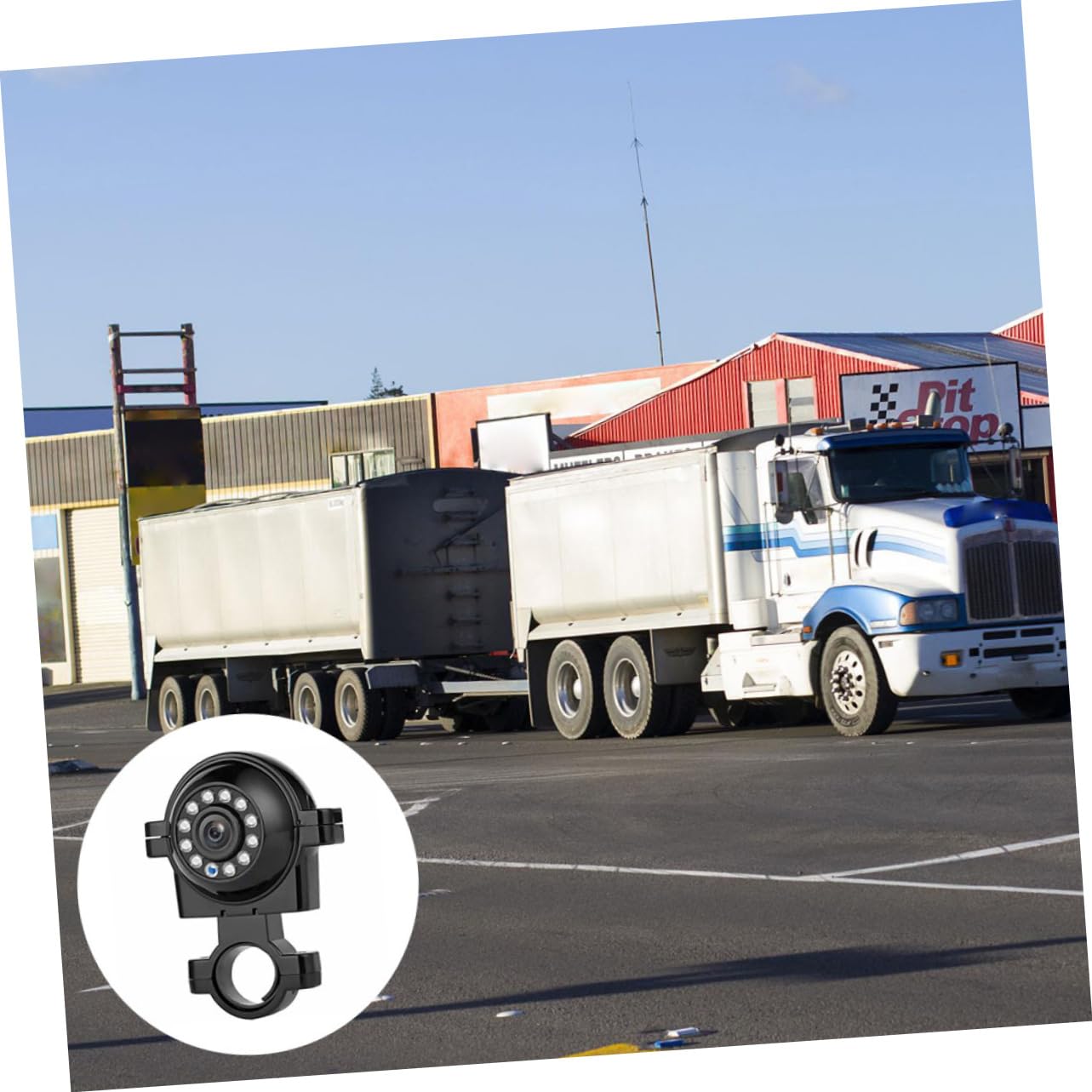 Uonlytech 1stück Rückfahrkamera Für wasserdichte Universalkamera Mit Weitwinkelansicht Für Sicheres Fahren Für LKW Und Pkw Praktisches Zubehör Für Autofahrer
