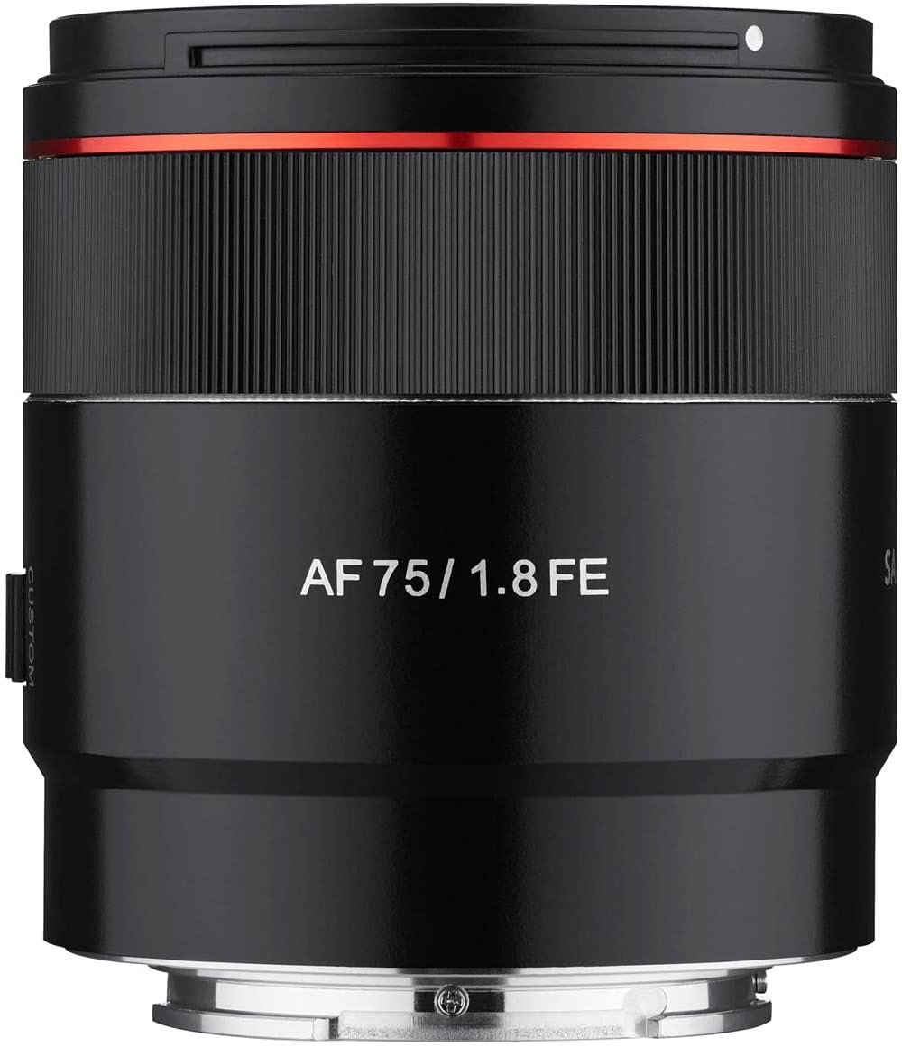 Samyang SYIO75AF AF 75mm F1.8 Auto Focus Telephoto Lens, Sony FE image 3