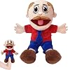 Jeffy Puppet, Hand Puppets for Kids, Funny Sml Puppet Plush Toy Doll with Working Mouth for Role Play, Soft Hand Puppets Family Toys for Girls Boys kids Gift