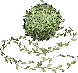 人工緑ガーランド リアルな防水リーフ 飾りつる 壁装飾 エレガントルームアクセント 結婚式 パーティー 背景デコレーション インドアアウトドア両用 高品質フェイクグリーン 自然風フラワーアレンジメント | ホーム装飾