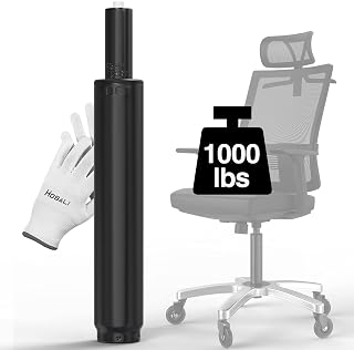 HOSALI Class 4 Heavy-Duty Gas Lift Cylinder Replacement for Office Chairs - Universal Fit, 1000lbs Capacity, 5.5" Stroke