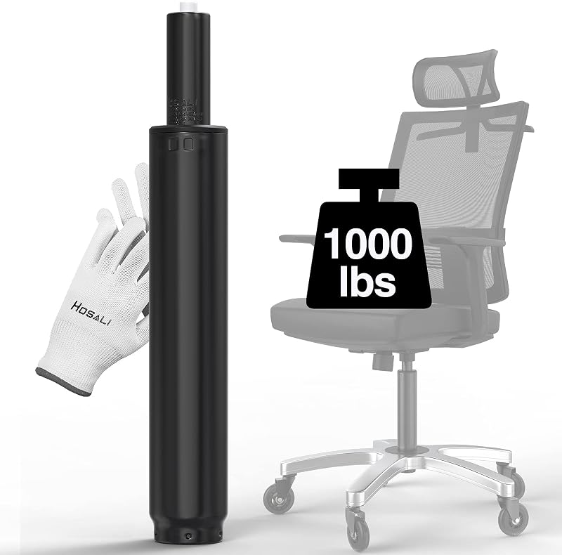 HOSALI Office Chair Cylinder Replacement,Heavy-Duty Gas Lift Cylinder Fits Most Chairs,Highest End Class 4 Hydraulic Pneumatic Piston, Universal Size