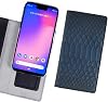 GAZE Google Pixel 3 Case Slide Type Notebook Type Matt Python Diary Blue Gaze Matt Python Diary Google Pixel Three Cover Wireless Charging Compatible Japanese Authorized Dealer GZ15938
