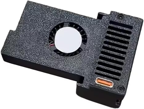 Cooling Fan for DJI Action 3/4/5 Camera Air-Cooled Cooler External Heat Dissipation with Vertical Shooting Mount Interface