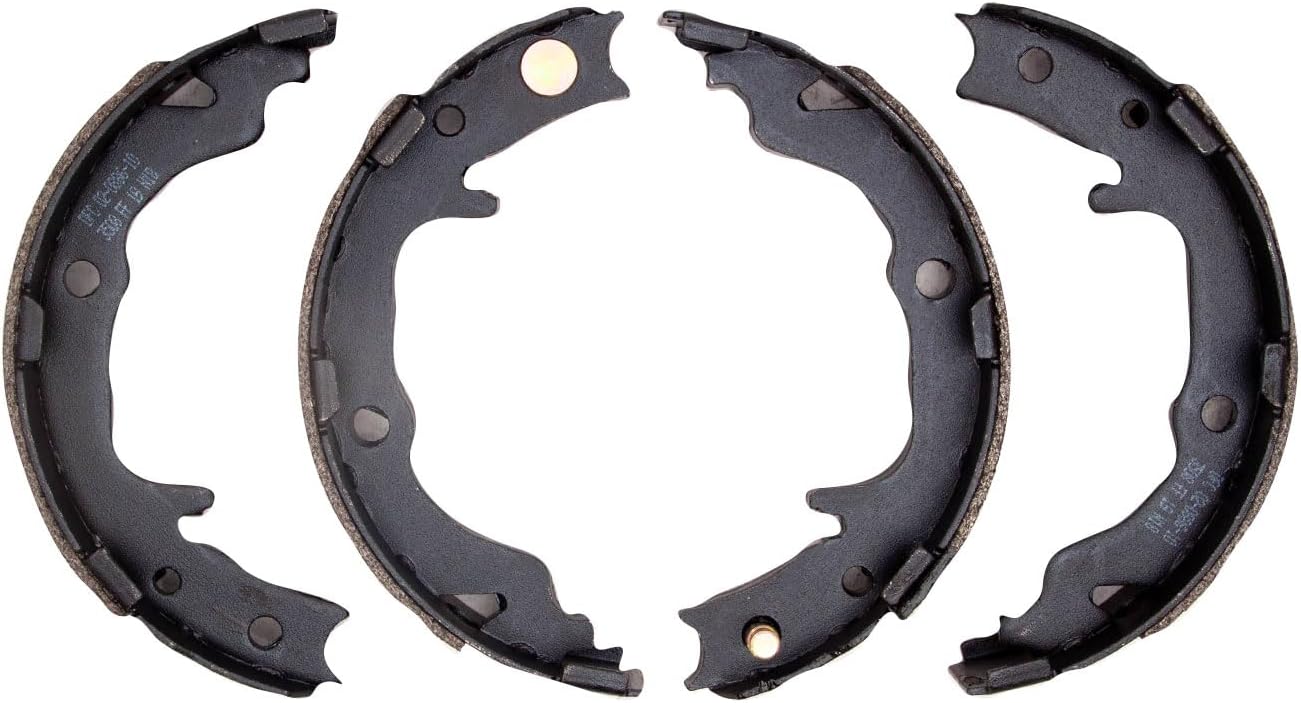 Dynamic Friction Company Rear Parking Shoes 1902-0886-10 For 2007-2009 Chrysler Sebring; 2011-2014 Chrysler 200; 2007-2012 Dodge Caliber; 2008-2014 Dodge Avenger; 2007-2017 Jeep Compass, Patriot