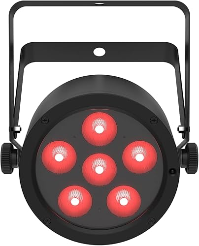 Miniatura 2 de CHAUVET DJ (CHDDJ) Unidad de luz de escenario, negro (SLIMPARQ6ILS)