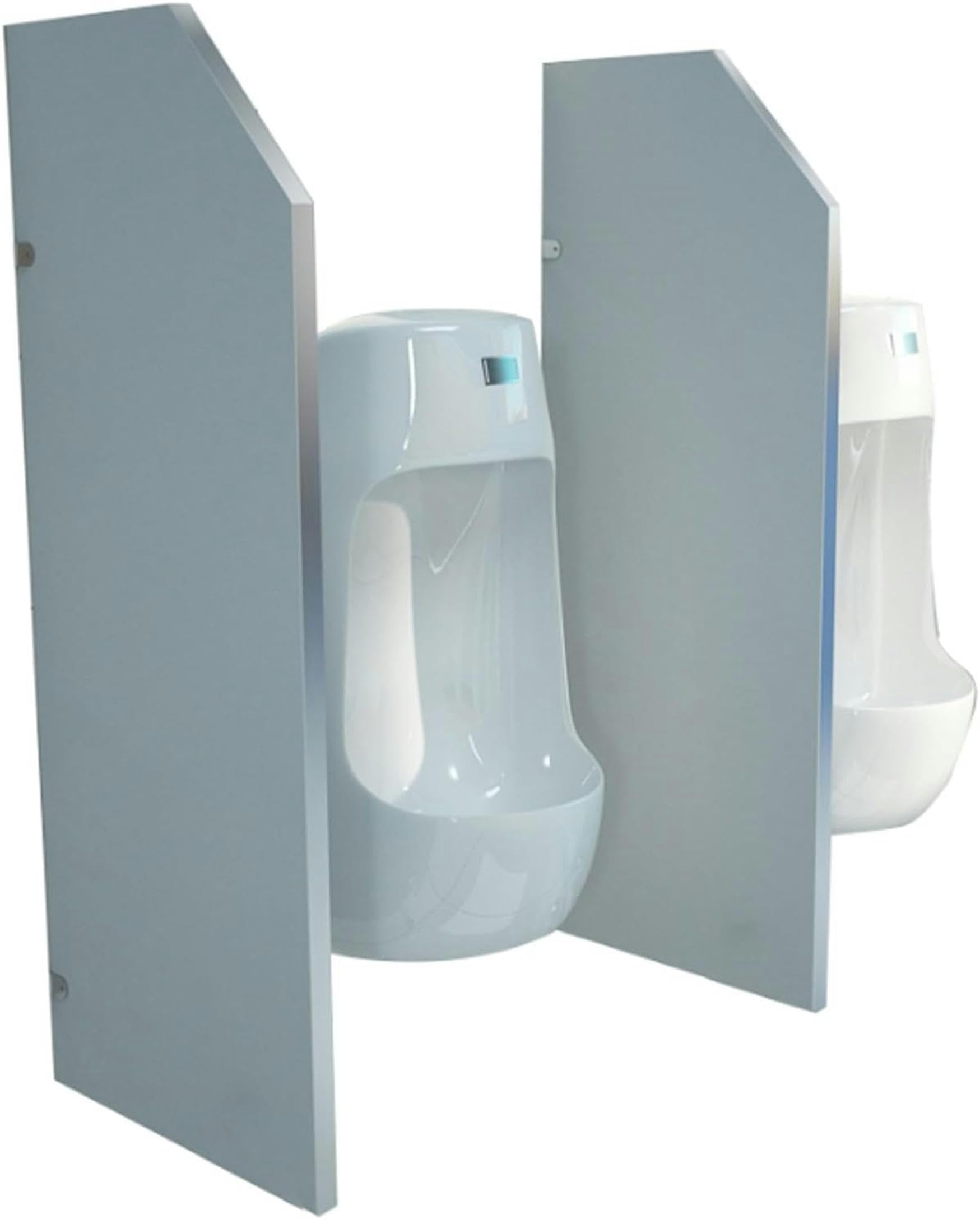 Écran de confidentialité pour partition de toilettes design en verre sablé