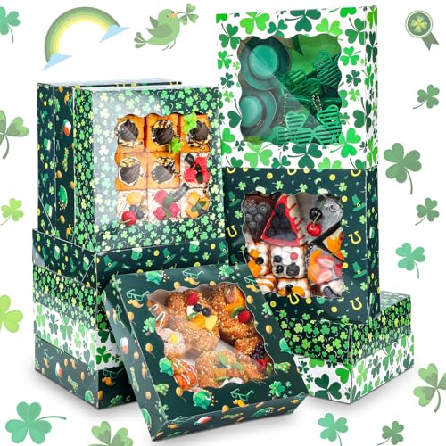 Noveread 12 Pcs St. Patrick's Day Treat Boxes with...