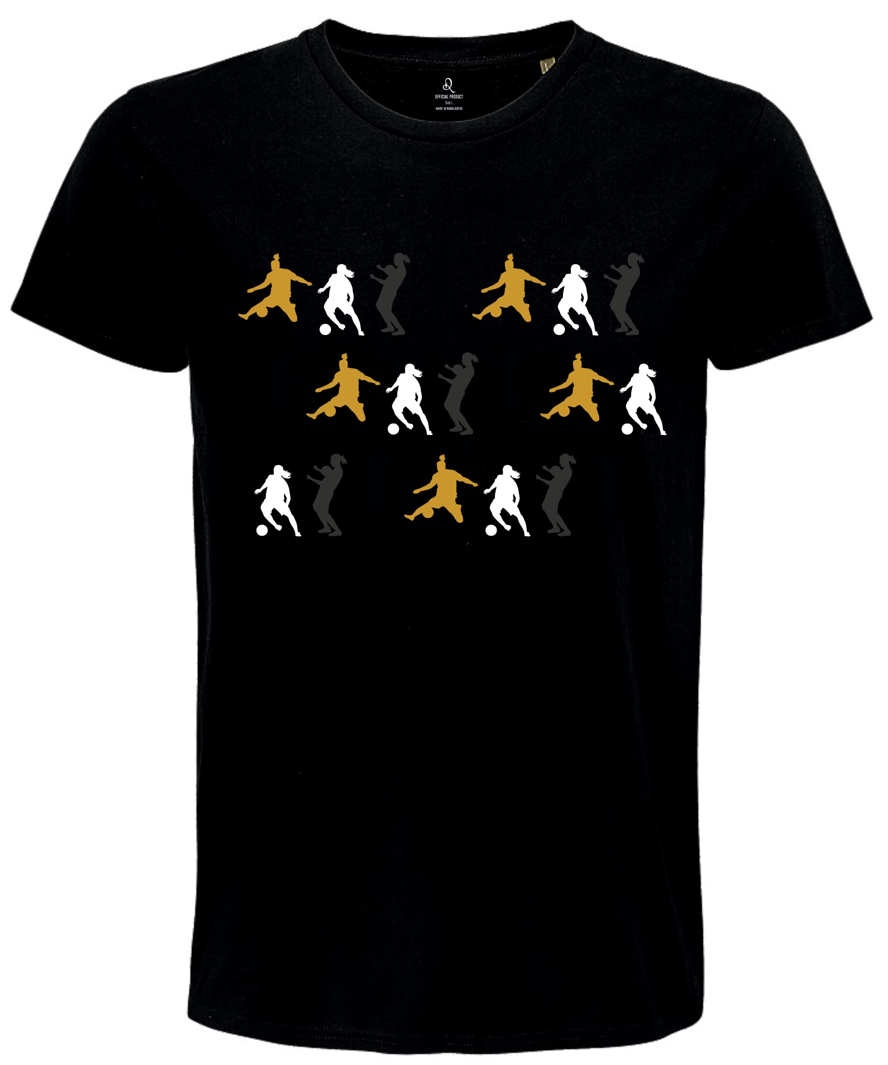 Ronaldinho10, T-shirt, Official Product, Tee Black, Multiple Skills