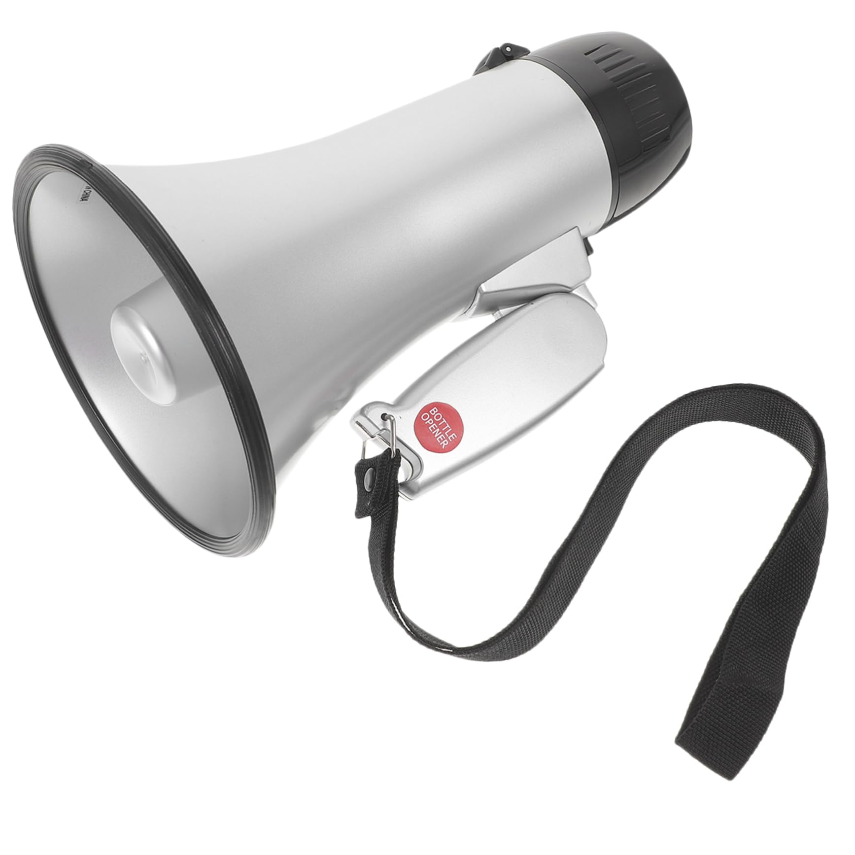 Toddmomy 25w Mégaphone Portable avec Enregistrement Et Longue pour Événements Et Annonces Plein Air