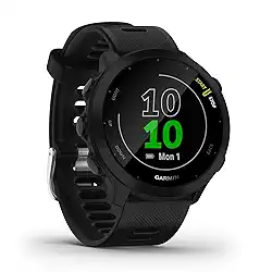 Garmin Relógio Forerunner 55 Preto 42mm com Monitor Cardíaco de Pulso e GPS