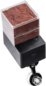 Automatic Fish Feeder for Vacation, Airtight Dispenser with Timer, Auto Feeder for Aquarium and Small Tanks with Portion Control