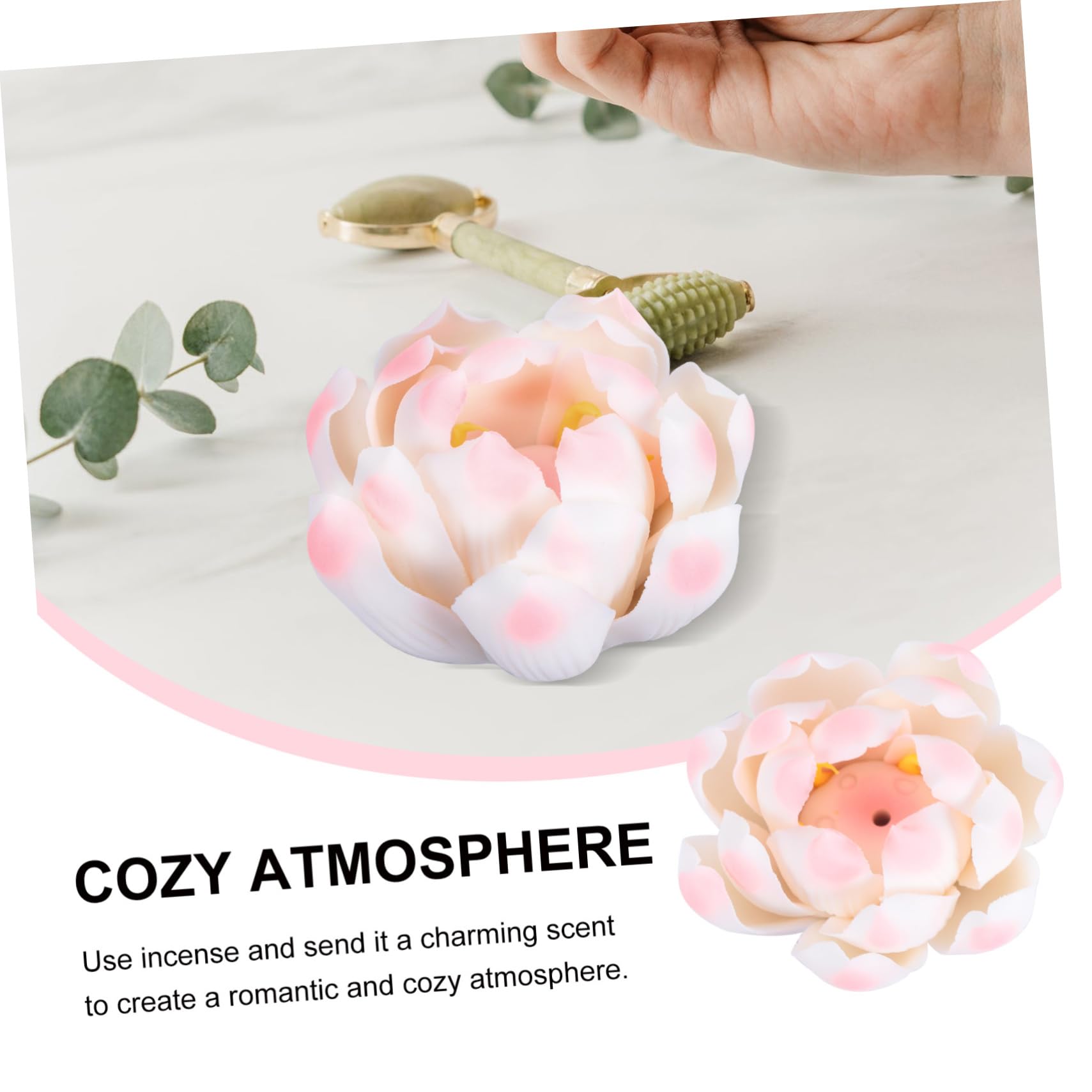 3stücke Ceramic Lotus Flower Räucherstäbchenhalter Aus Keramik Handgefertigter Räuchergefäß Für Zuhause Aromatherapie Und Buddhismus Dekoratives Wohnaccessoire Mit