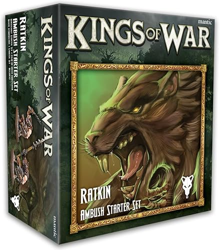 mantic Juegos, Kings of War: Ratkin Ambush Miniatures Starter Set