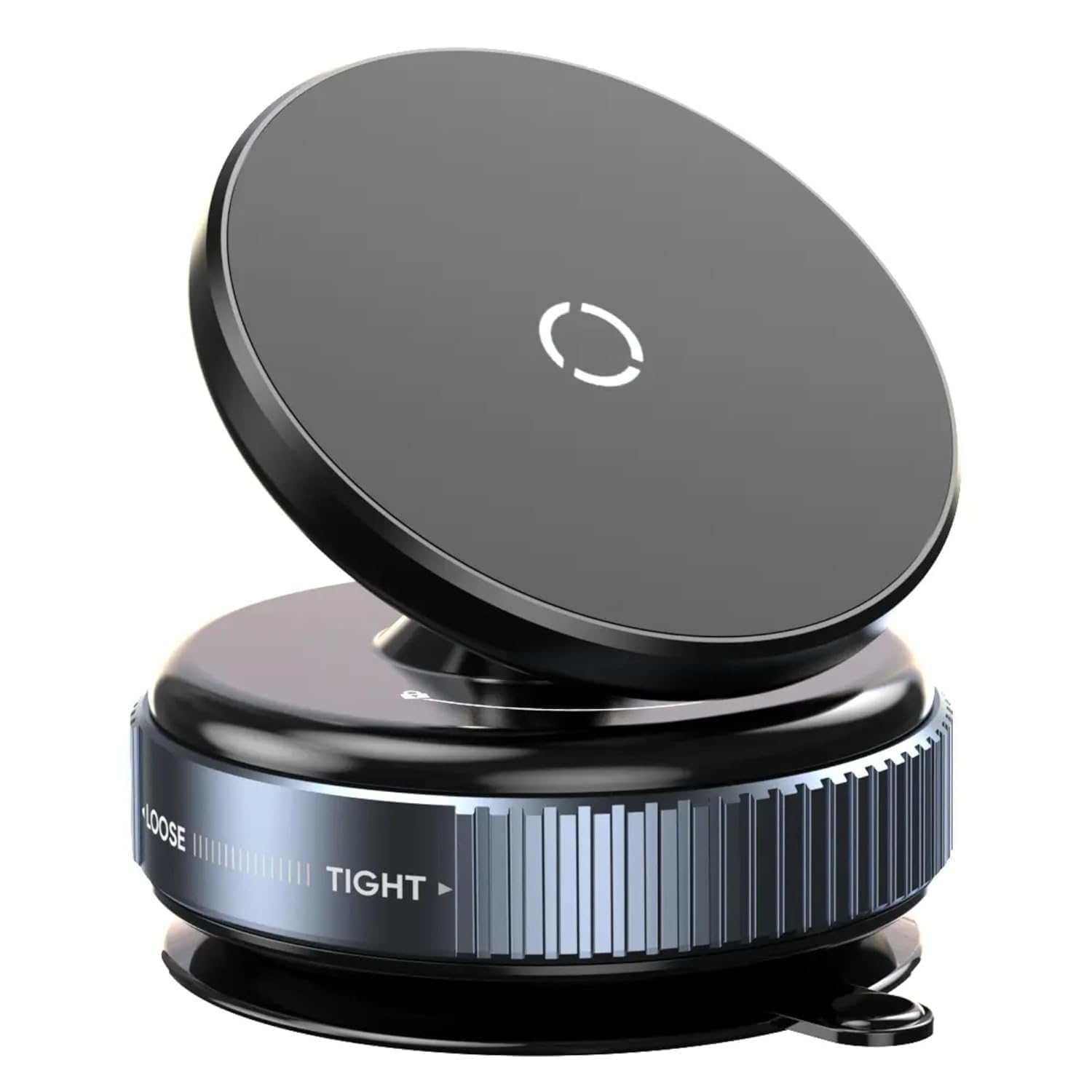 Vacuum Magnetic Phone Holder 360 Degree Adjustable Suction Cup Mobile Mount for Bathroom Mirror Wall Kitchen Glass and Office Desk Stand-image-14
