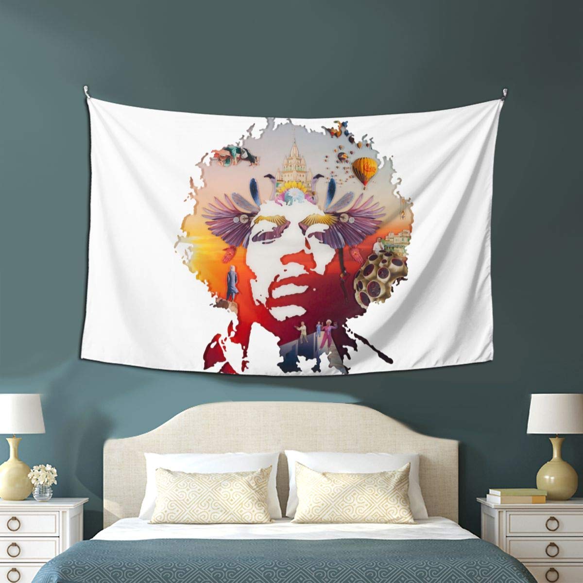 Amazon.co.jp: Jimi Hendrix ジミ・ヘンドリックス タペストリー 