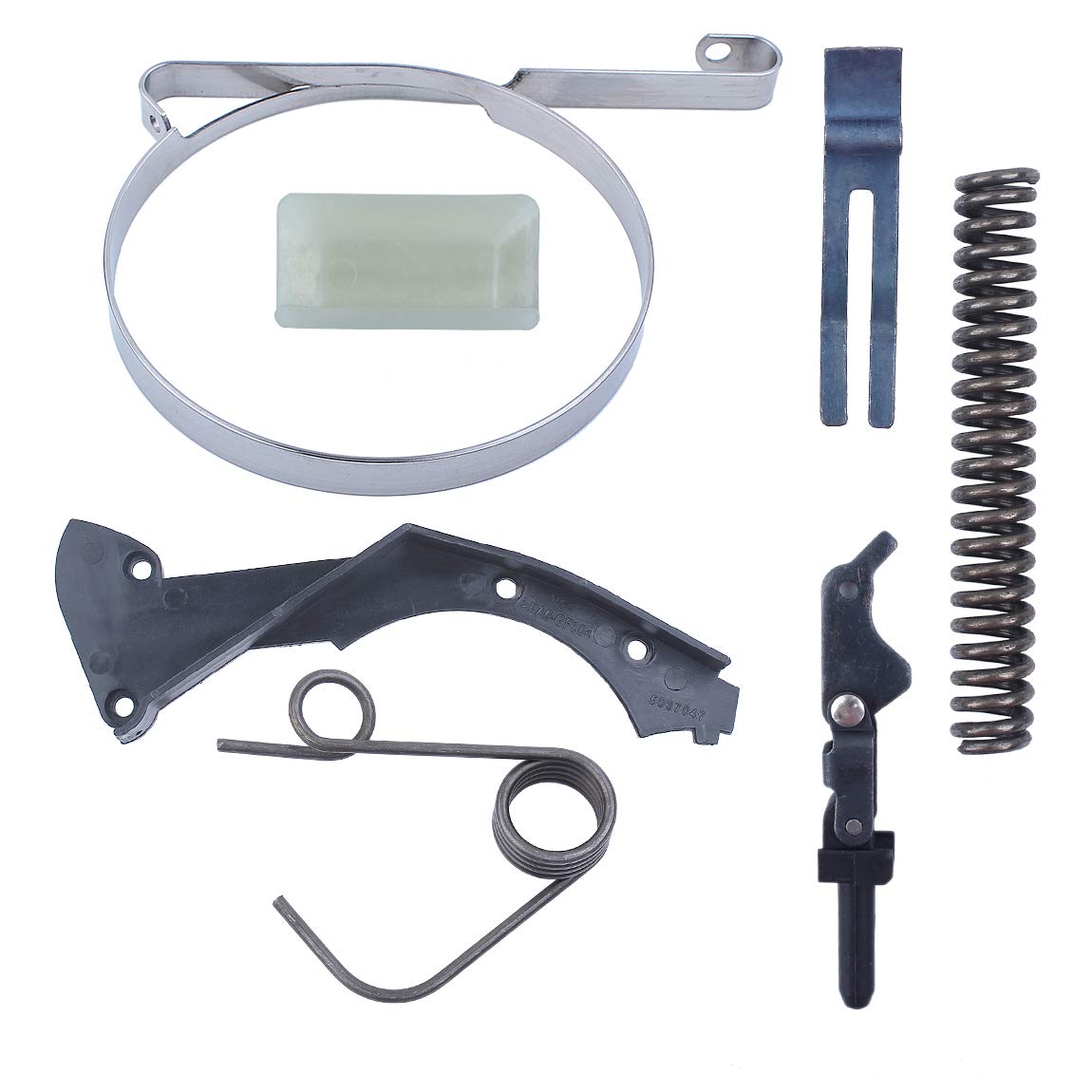 Haishine Kettenbrems-Kupplungsdeckel Set Für Husqvarna Kettensägen 365, 362, 371, 372 – Inkl. Kniegelenk & Feder
