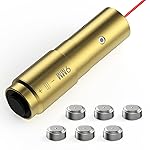Feyachi Bore Sighting Laser 9mm Red Dot Laser Boresighter for Handgun Pistol with Tail Switch Included