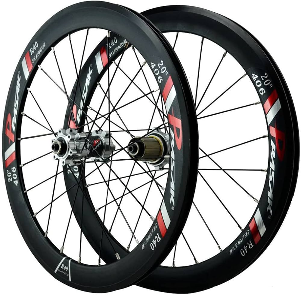 ミニベロ（406）ディスクブレーキ用ホイールセット Amazon | 折りたたみ自転車20インチ406 / 451Vディスクブレーキ