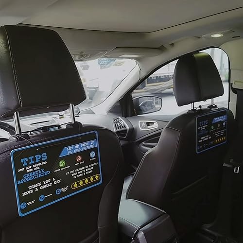 Miniatura 4 de Aolamegs Accesorios para viajes compartidos con calificación de 5 estrellas, accesorio perfecto para señales de apreciación de calificación de taxi