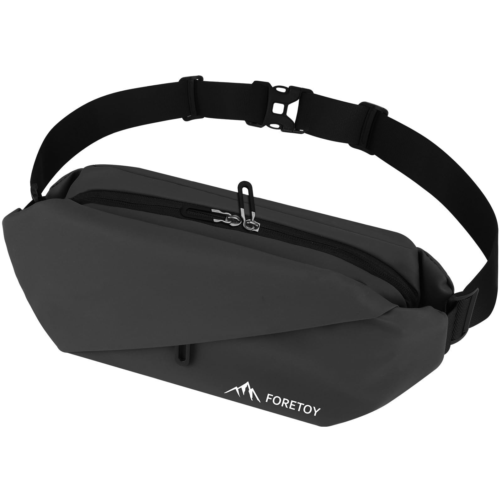 Marsupio Uomo Donna, Marsupio Grande Multitasche, Marsupio Impermeabile, Fanny Pack Bag con Cinturino Regolabile, Marsupio Sportivo per Viaggio Ciclismo Running Trekking Campeggio