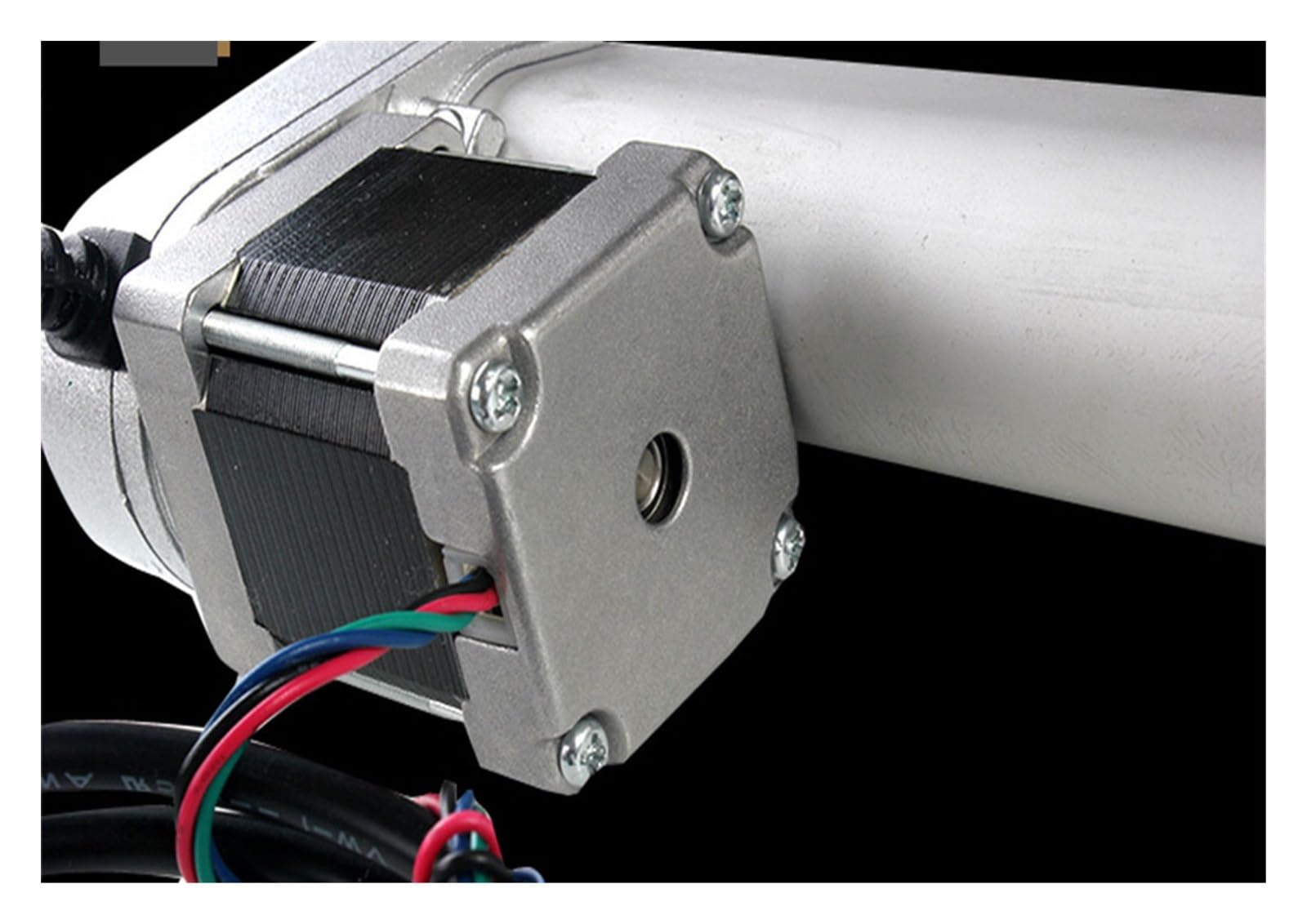 Siłownik liniowy silnika krokowego 12V Nema 16 Max 50 mm/s 500N Elektryczny popychacz ze stopu aluminium Stoły podnośne do telewizorów(Stroke 300mm,50mm per s 70N)