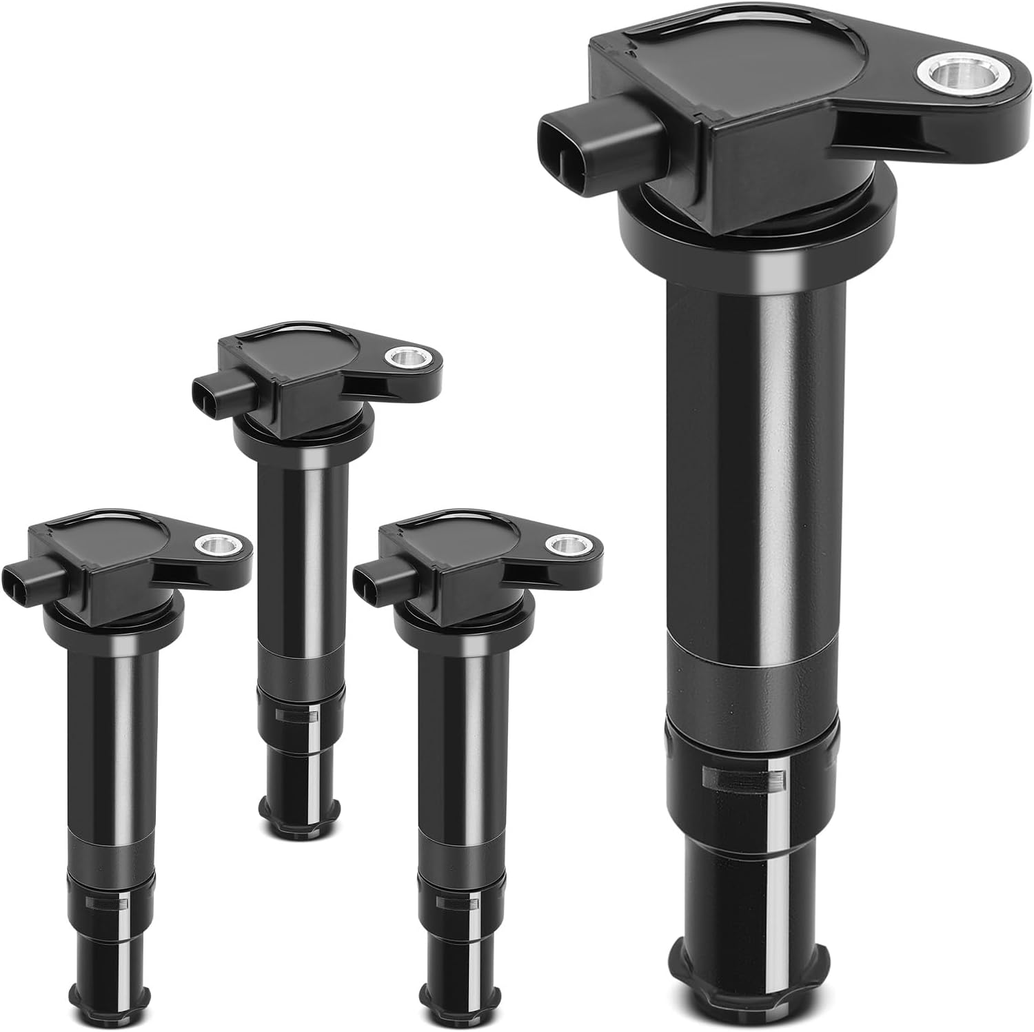 Set of 4 Ignition Coils Pack for 2006-2011 Hyundai Accent Kia Rio Rio5 I4 1.6L