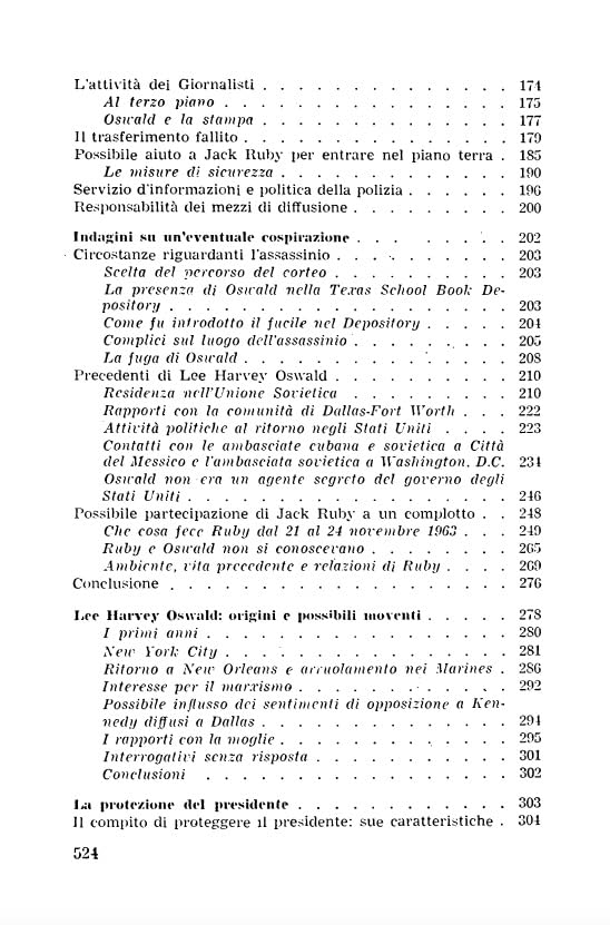 Rapporto Warren sull'assassinio di Kennedy