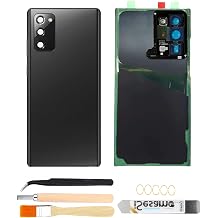 Galaxy Note 20 Rear Back Cover Housing Door Replacement with Pre-Installed Camera Lens+Tools+Pre-Adhesive for Samsung Galaxy Note 20 SM-N980 SM-N981 All Carriers Grey