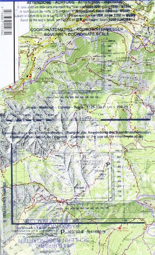 Foto von Bozen, Ritten, Tschögglberg: Wanderkarte Tabacco 034. 1:25000: GPS. UTM-Gitter (Carte topografiche per escursionisti, Band 34)