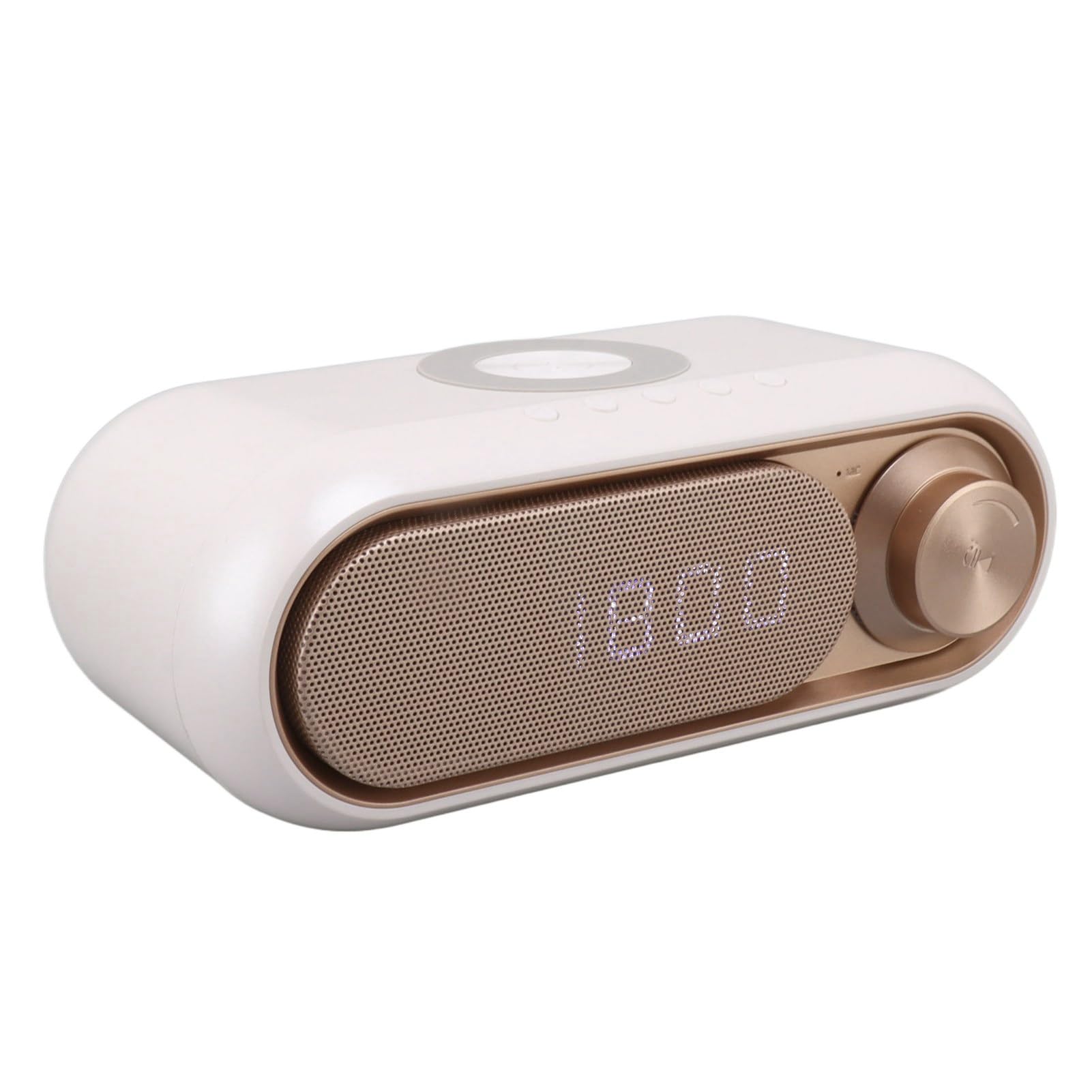 Caricatore Wireless 3 in 1 con Sveglia Radio e Altoparlante per