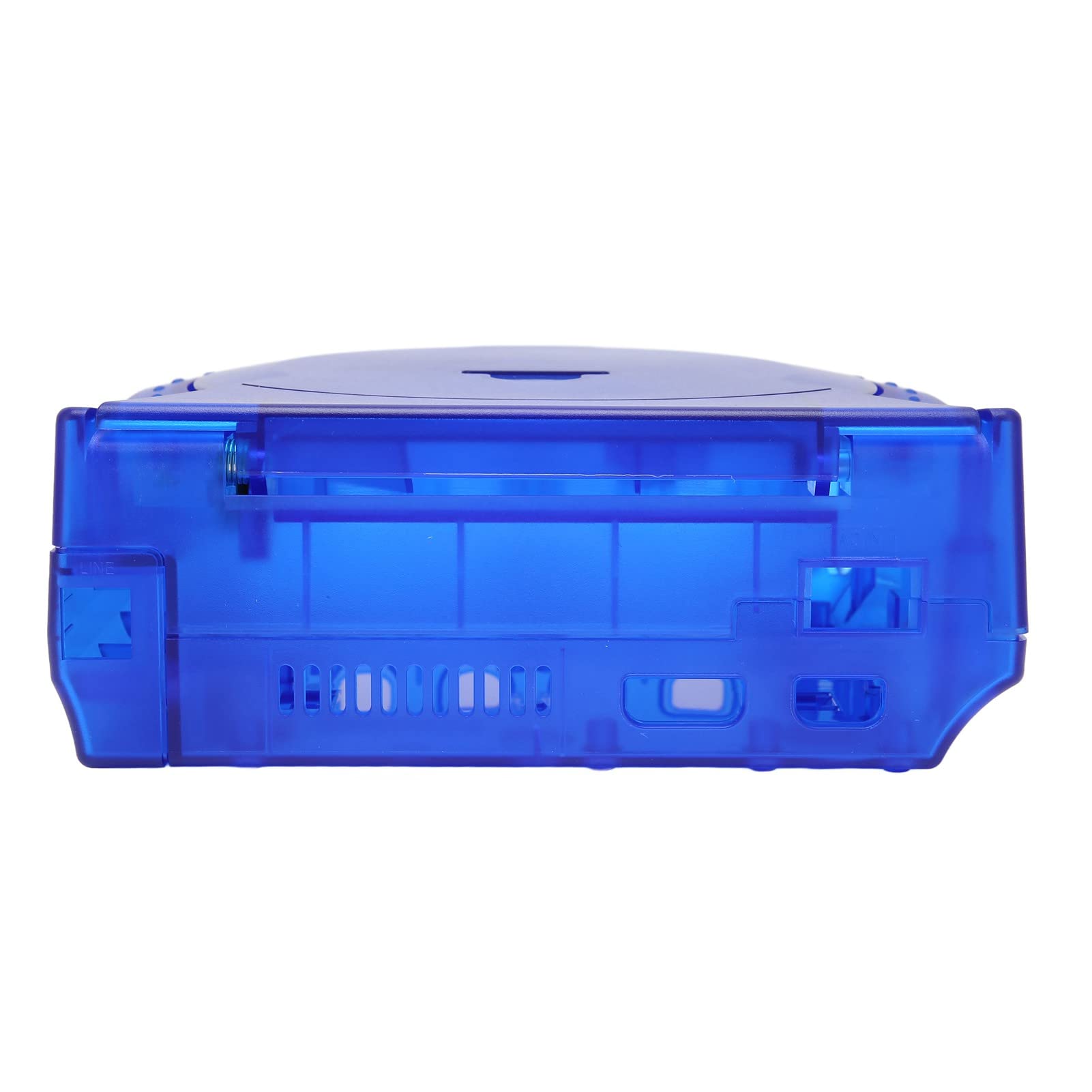 Shell di sostituzione dello scudo di plastica traslucido per la consolle DEMASCHCACCHACCHACCHIO CONSOLE ABS blu con staffa del controller inferiore superiore e copertura modem per