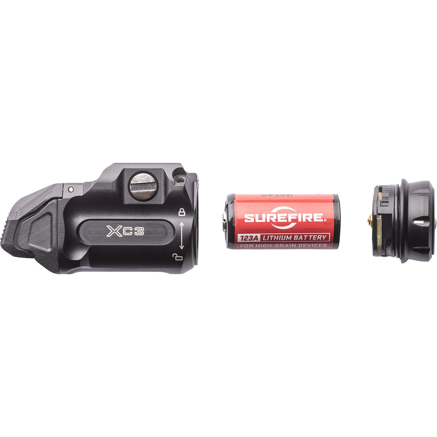 SureFire XC3 Compact Handgun WeaponLight, Black