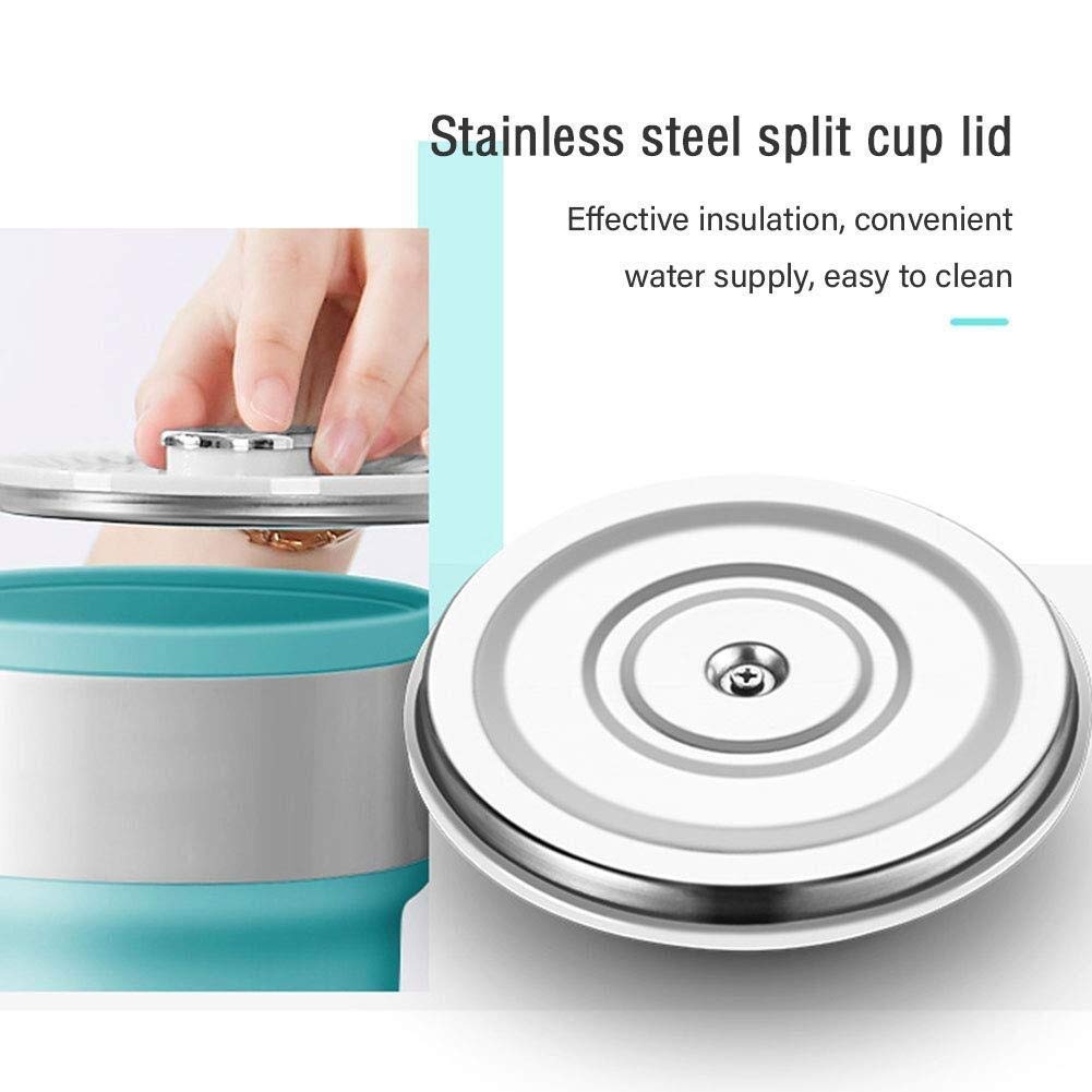 Bouilloire Électrique Pliable Léger Voyage Pliable Bouilloire Électrique - Silicone De Qualité Alimentaire - 0,6 L - 600W