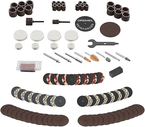 Miniatura 9 de Dremel 710-08 Kit de accesorios rotatorios para todos los usos 160 piezas