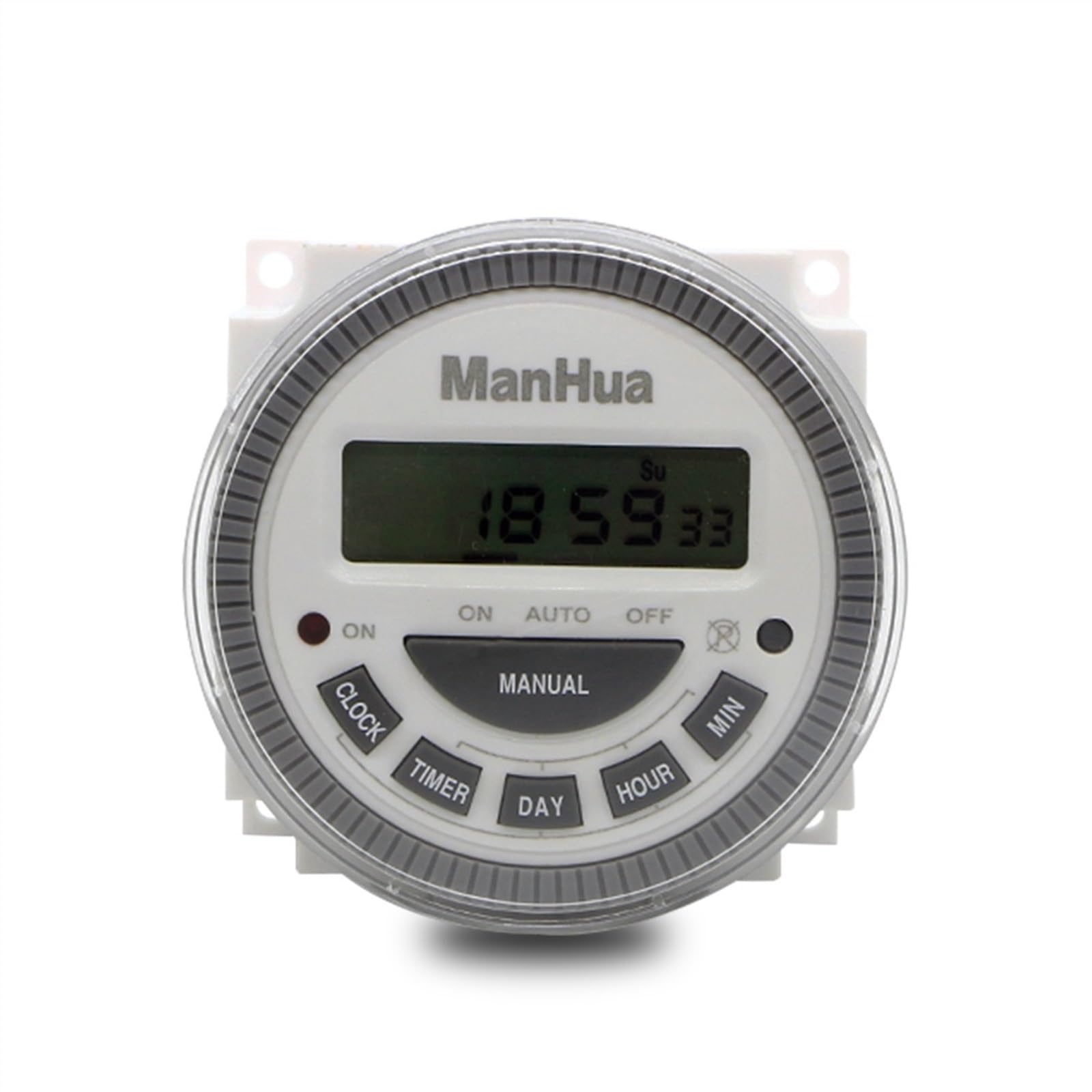 Interruptor temporizador Digital multiusos MT619 16A 30A con cubierta impermeable cableado fácil interruptor de tiempo programable de 7 días(16A 12VDC)