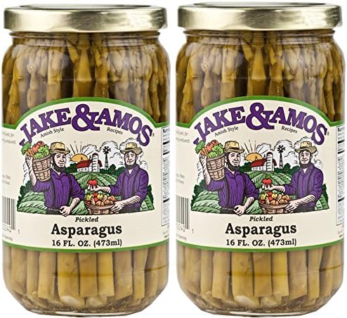Jake & Amos - Pickled Asparagus / 2 - 16 Oz. Jars