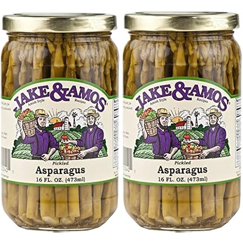 Jake & Amos - Pickled Asparagus / 2 - 16 Oz. Jars Cover