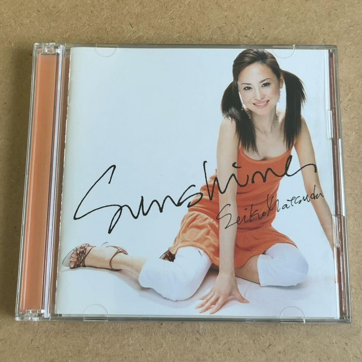 松田聖子 さん SQUALL 直筆サイン入りLP型CD入り 松田聖子 直筆サイン CD