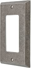 House of Antique Hardware R-010II-213 Industrial Single GFI Cover Plate with Galvanized Finish - coolthings.us