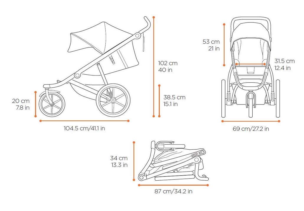 Thule Urban Glide 2 Jogging Stroller
