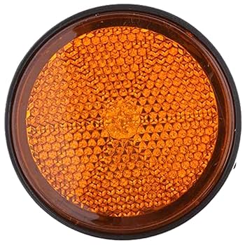 自動車用オレンジリフレクター Amazon | X-STYLE リフレクター オレンジ LED反射板 12V バイク