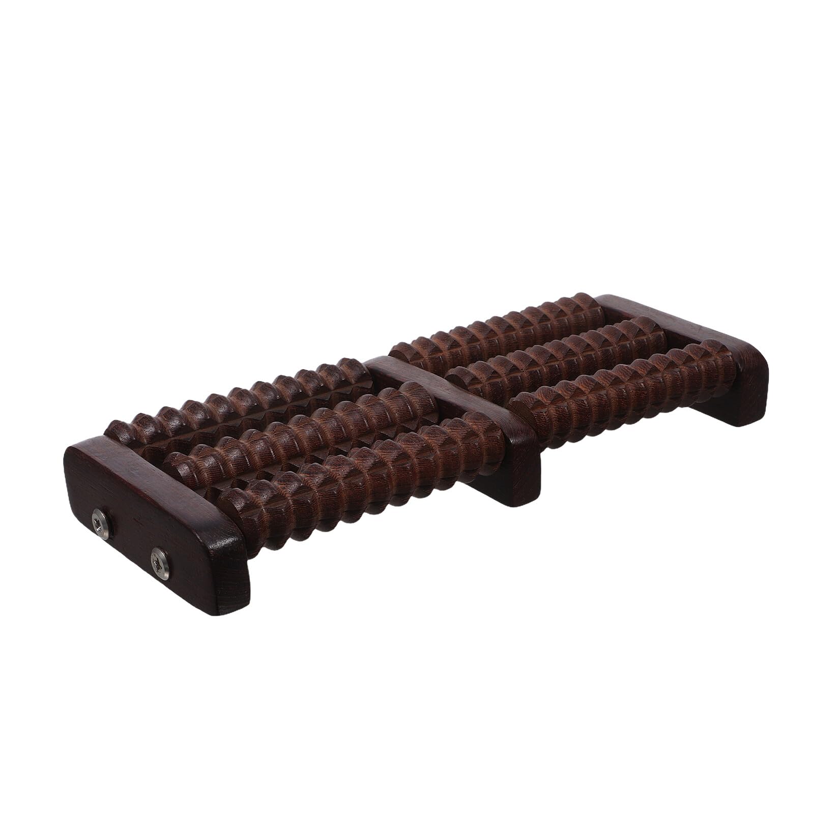 Rodillo de Pie de Madera para Masaje Plantar Manual Portátil