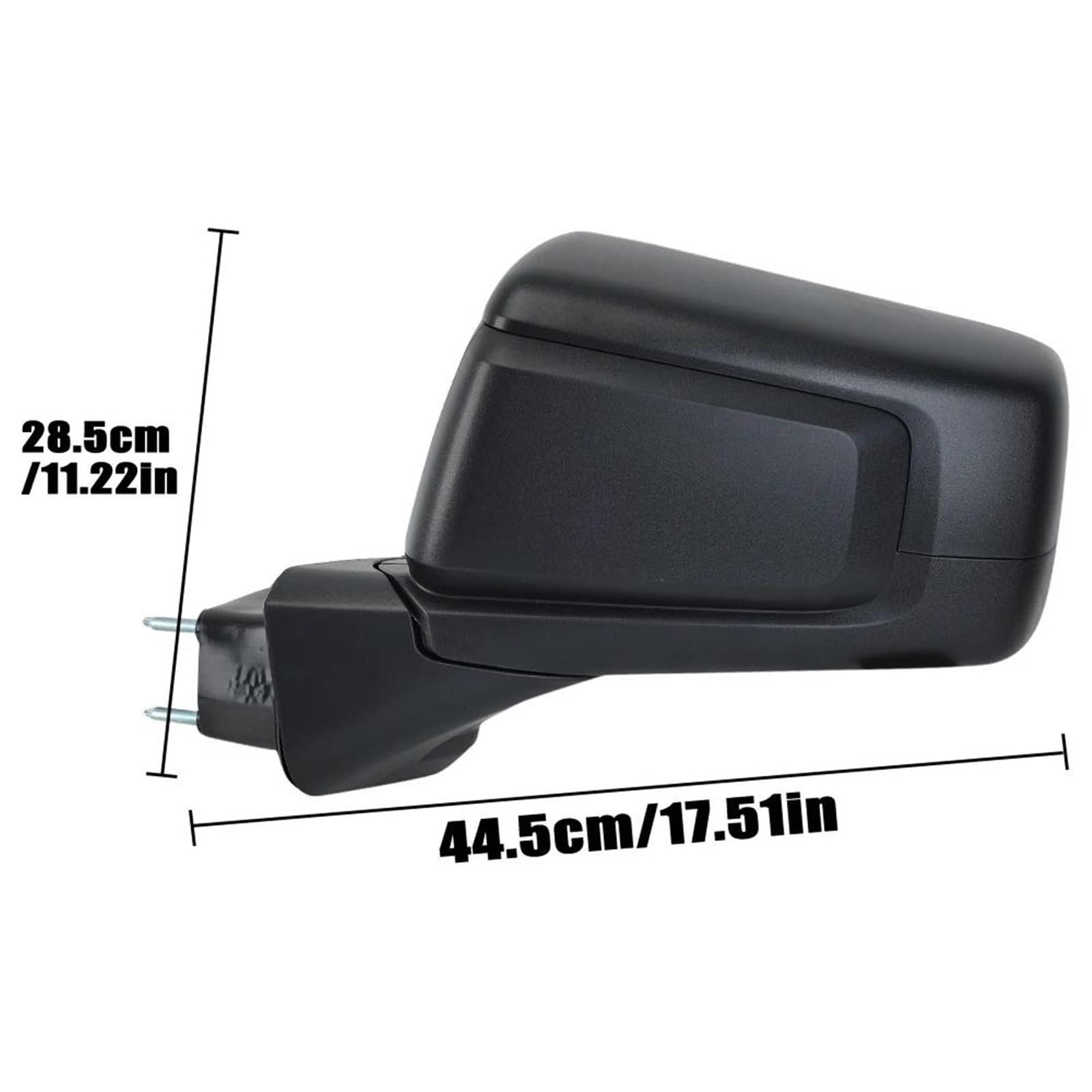 Dispositivo Regolazione Manuale Per GMC Per Sierra 1500 2019 2020 2021 2022 Gruppo Specchietto Retrovisore Nero Strutturato Accessori Auto