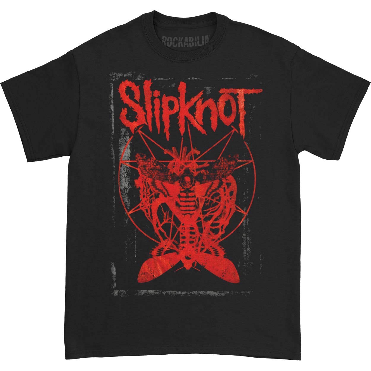 Slipknot Men's Dead Effect Short Sleeve T-Shirt, Black, Small